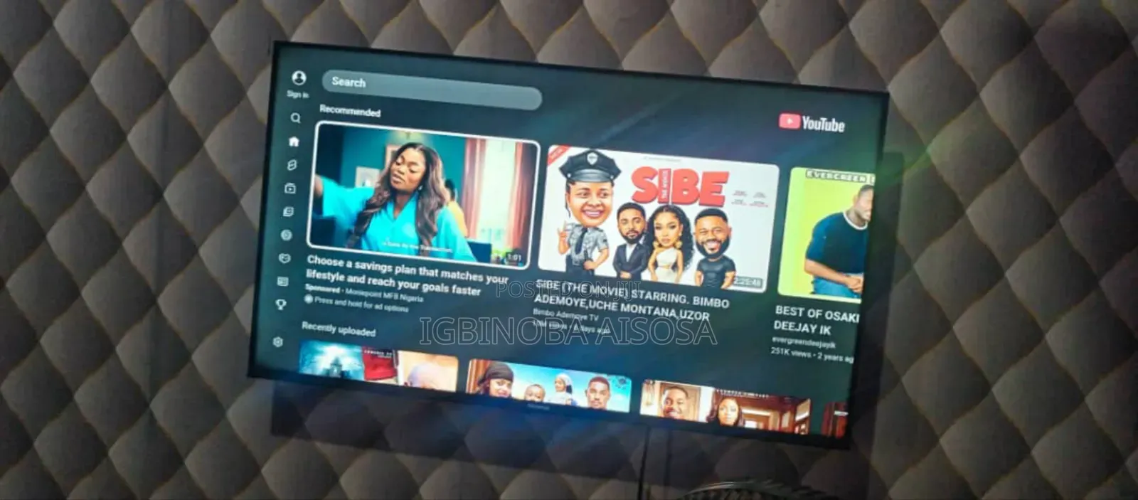Original 40inch Hisense Frameless Smart TV