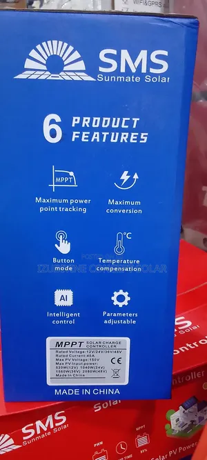 40ah MPPT SMS Charge Controller