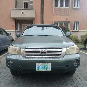 Toyota Highlander 2006 Green