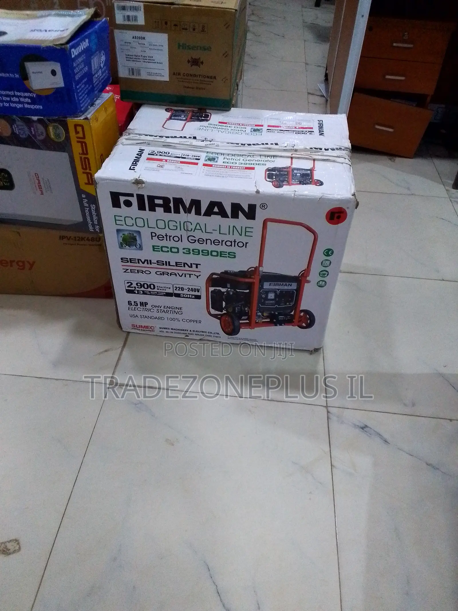 ECO 3990ES Fireman Generator — Keep Your Power Running