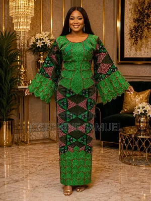 Senegalese Stoned Gown