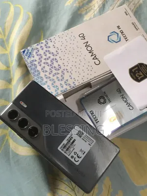 Tecno Camon 40 256 GB Black