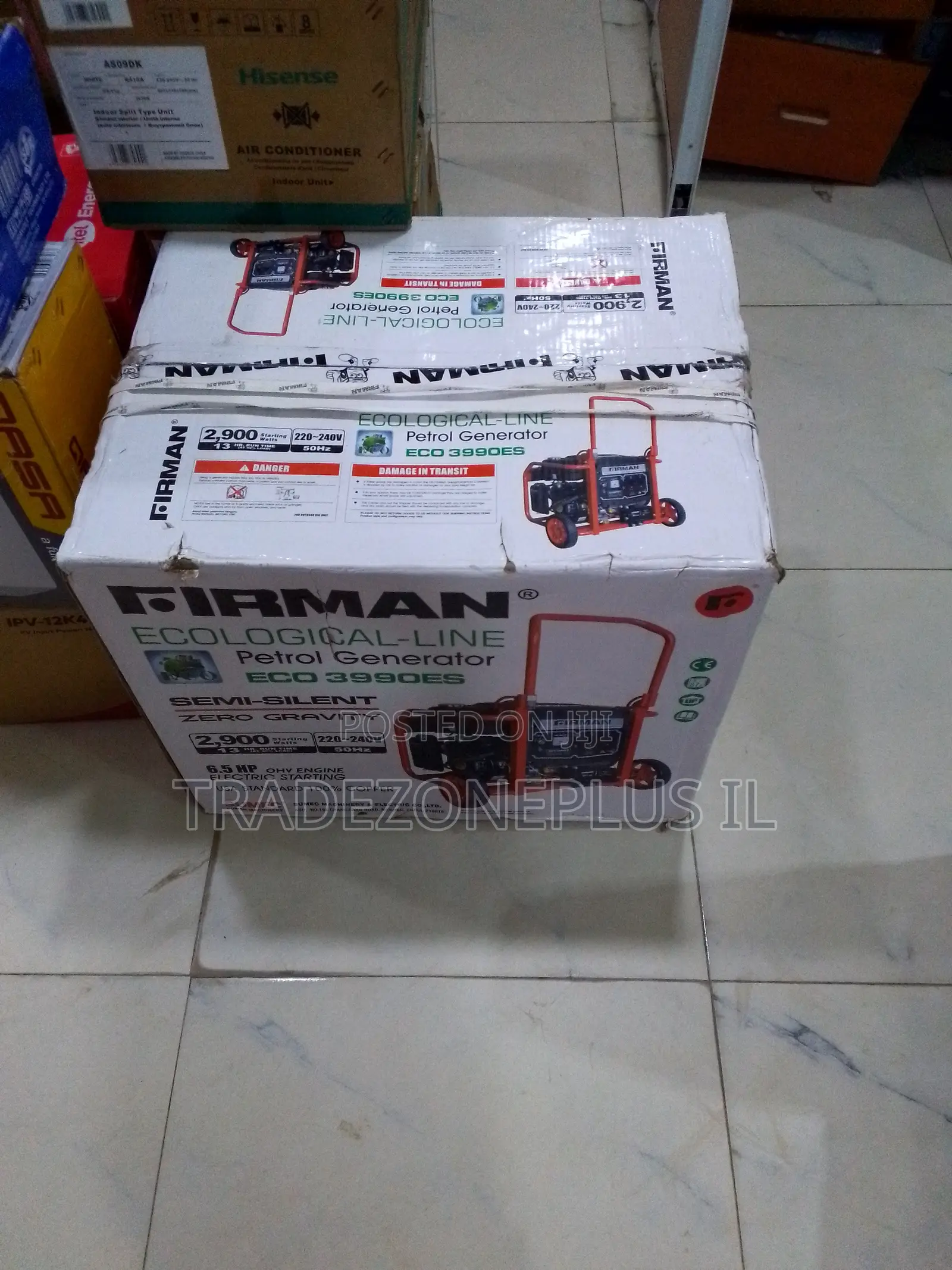 ECO 3990ES Fireman Generator — Your Reliable Backup Power Solution