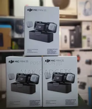 New DJI Mic Mini 2S (2 TX + 1 RX + Charging Case) Microphone 32