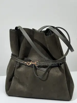H M Dark Olive Green Bag