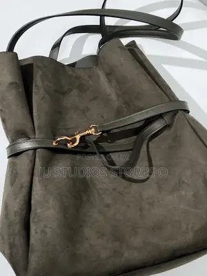 H M Dark Olive Green Bag