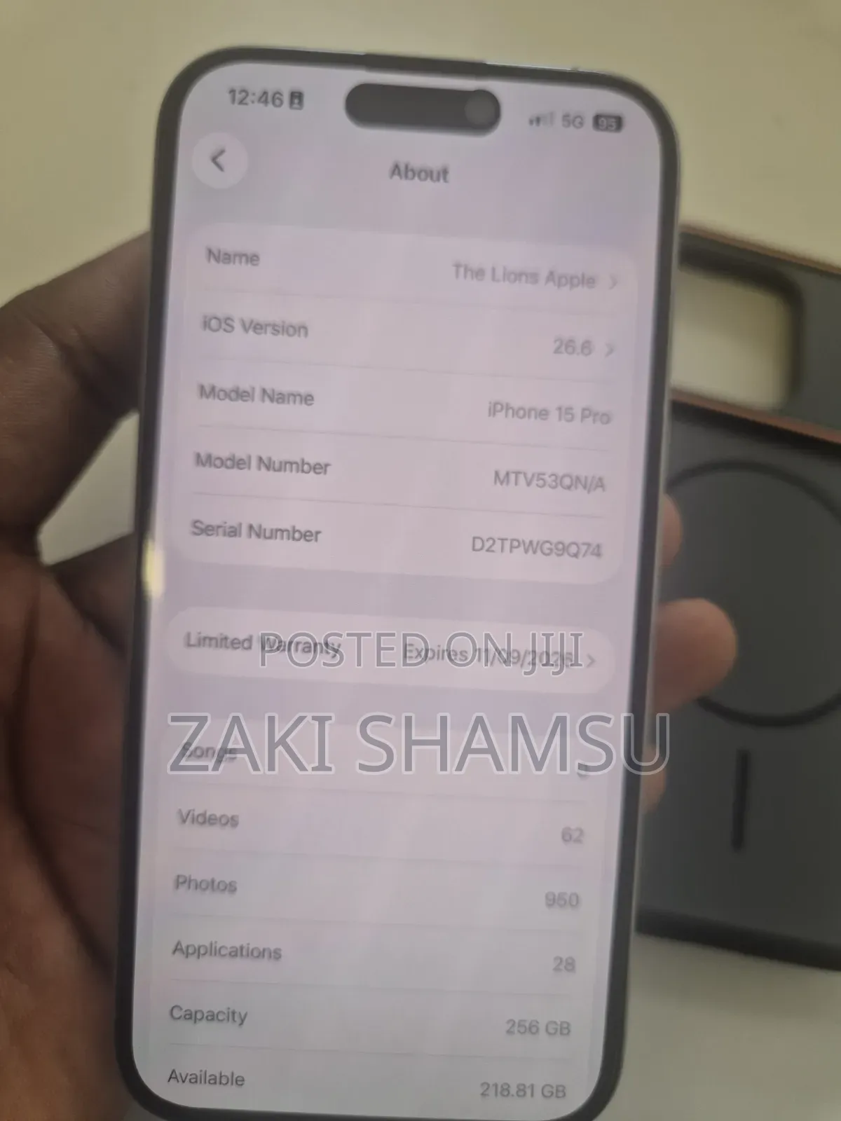 Apple iPhone 15 Pro 256 GB Rose Gold
