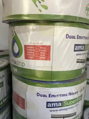 AmaFlexi-Flat Drip Tape 0.2mm Thickness 30cm Spacing 2000m Long