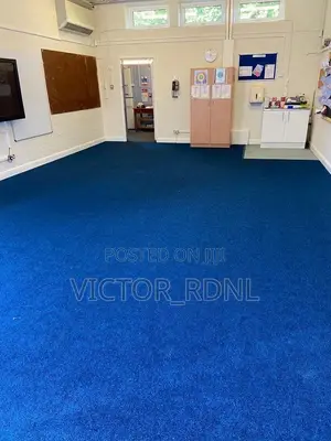 Blue High Advanced Wall to Wall Rug