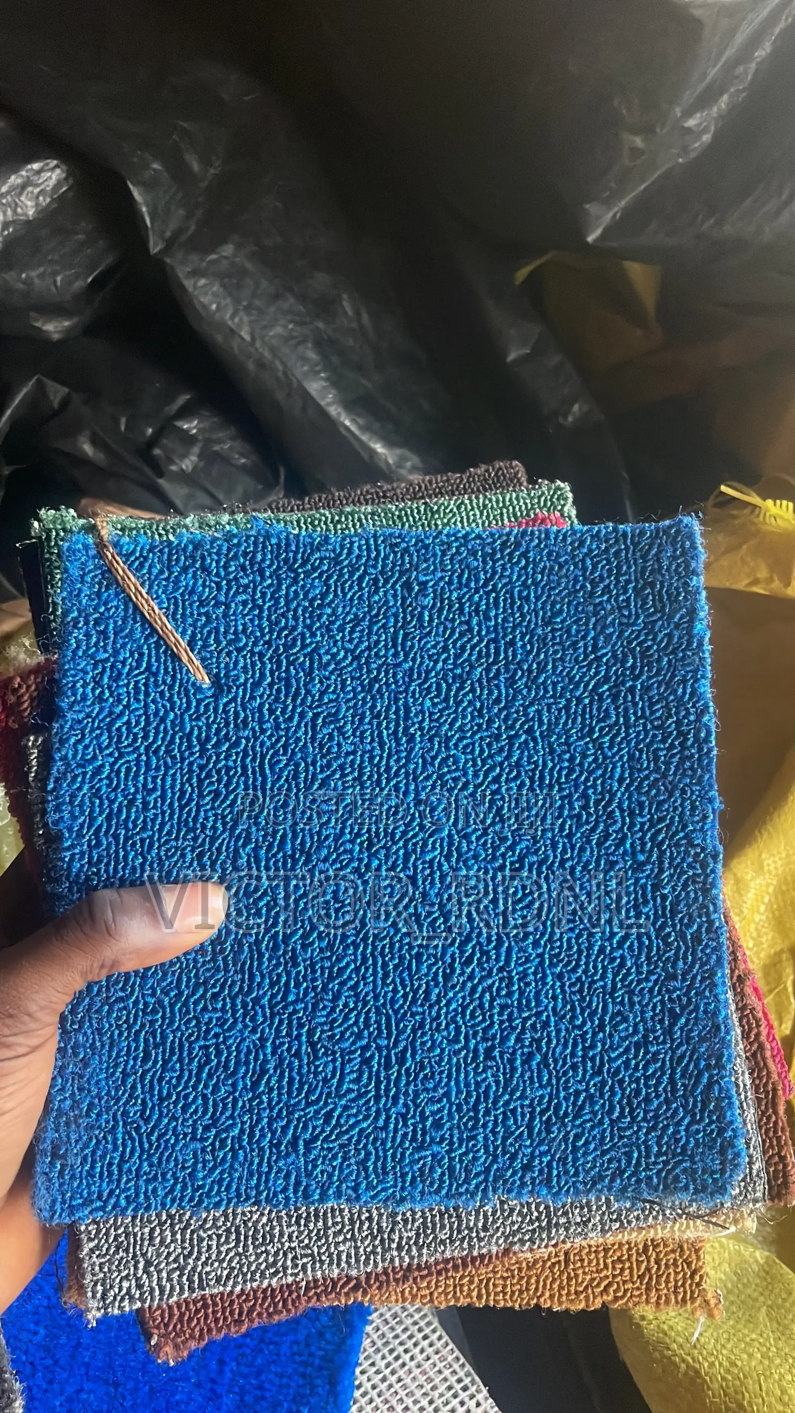 Blue High Advanced Wall to Wall Rug