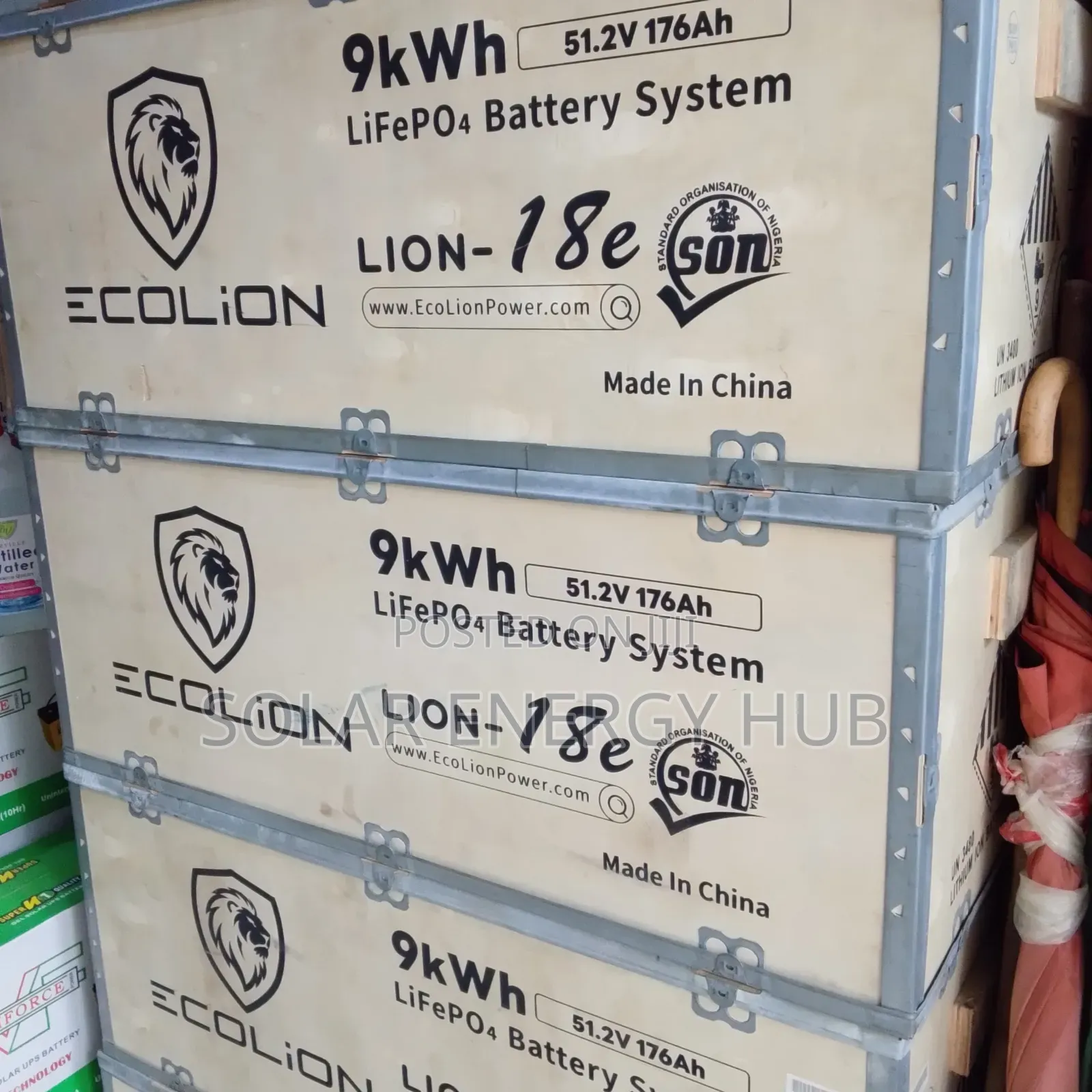 9kwh/48v Ecolion Lithium Battery