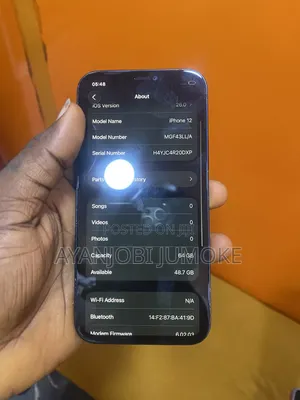 Apple iPhone 12 64 GB Black