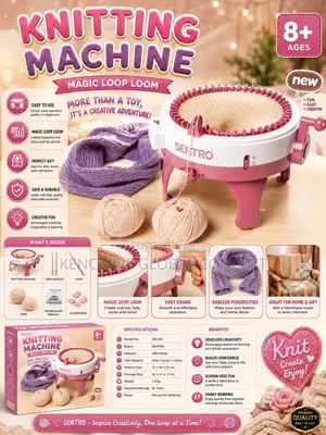 Knitting Machine / Magic Loop Loom Knitting Machine – Magic Loop