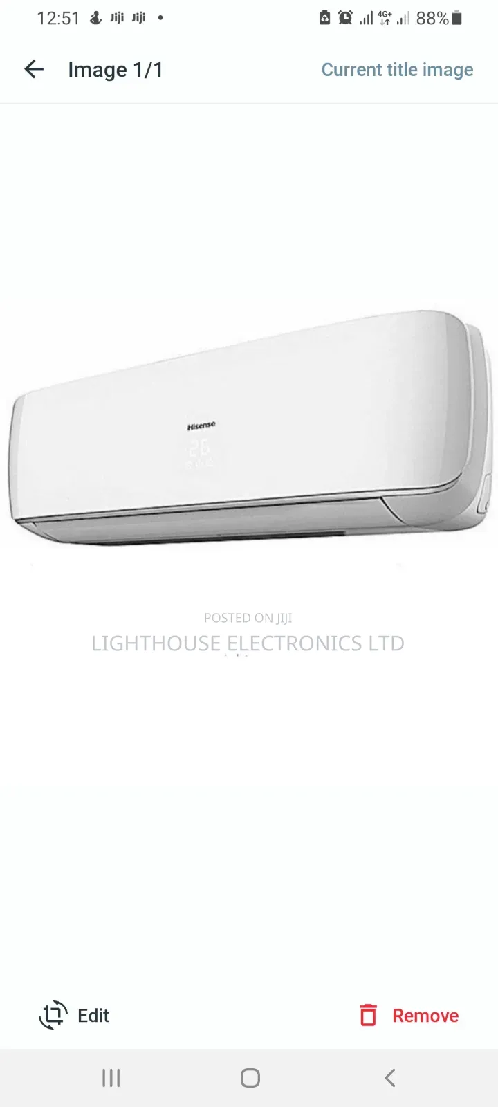 Hisense As09tg 1hp Split AC