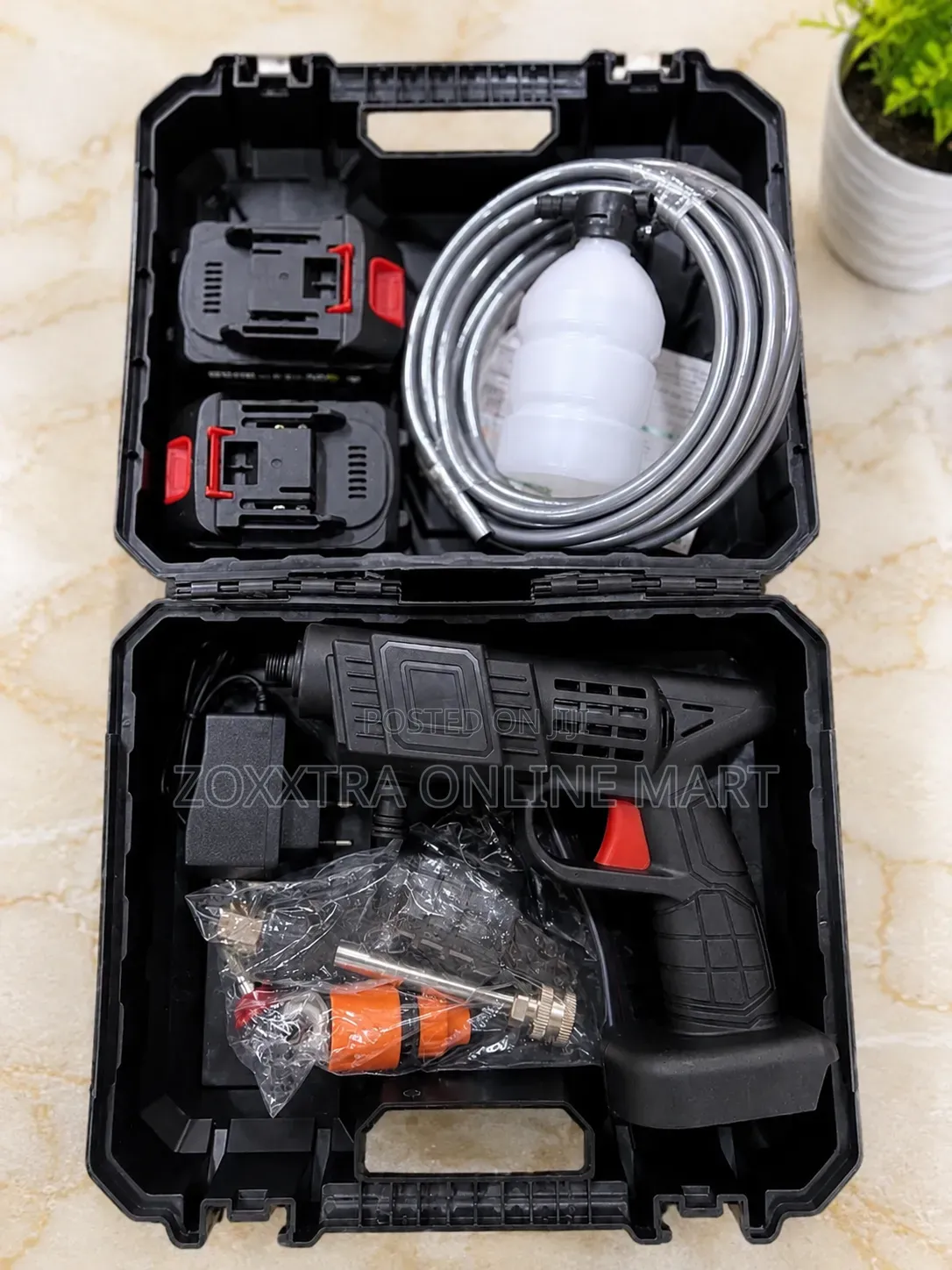 Pressure Washer Double Battery