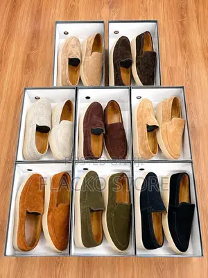 Original Valmont Suede Loafers Shoes