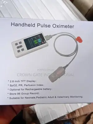 Rechargeable Handheld Pulse Oximeter
