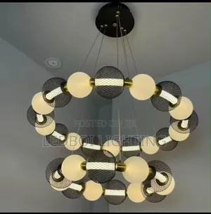 Interior Designed Drop Chandelier
