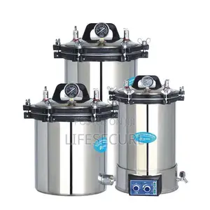 Portable High Pressure Autoclave Sterilizer 18/24/30l