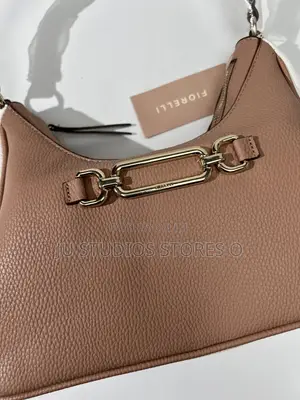 Fiorelli Coral Orange White Two-Toned Hobo Shoulder Bag