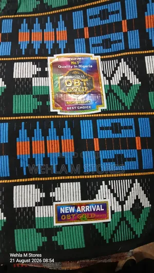 Authentic Handwoven Akwete Fabric in Abuja (4.5 Yards)