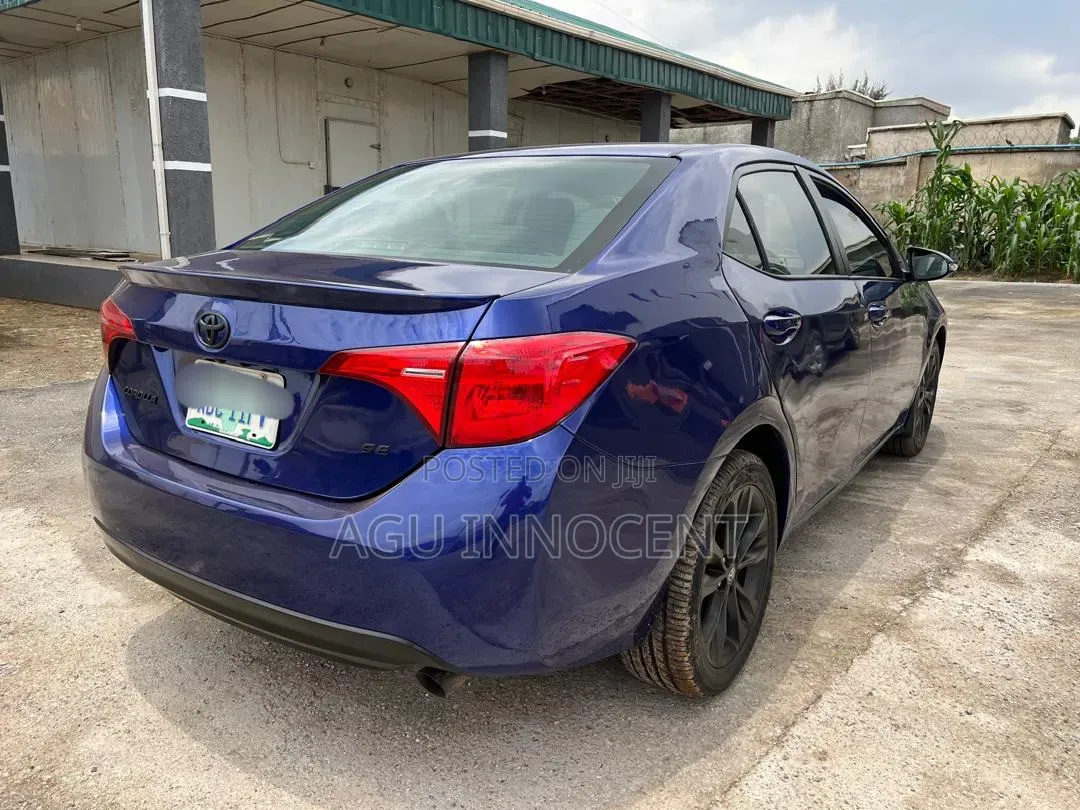 Toyota Corolla 2017 Blue