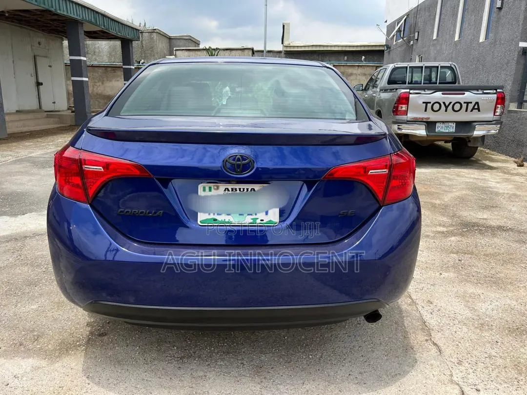 Toyota Corolla 2017 Blue