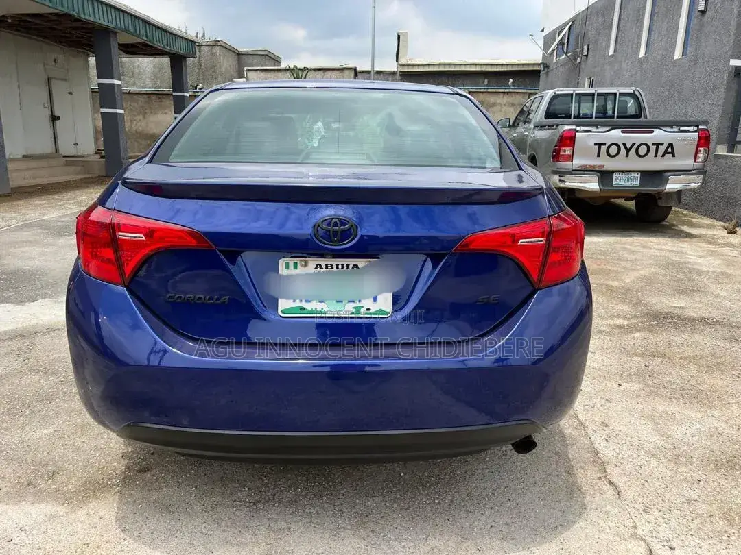 Toyota Corolla 2017 Blue