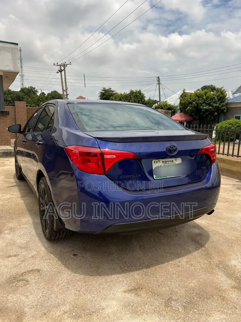 Toyota Corolla 2017 Blue