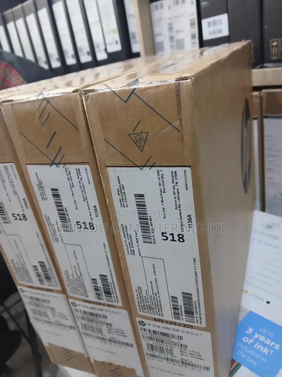 New Laptop HP EliteBook 830 16GB Intel Core i5 SSD 512GB