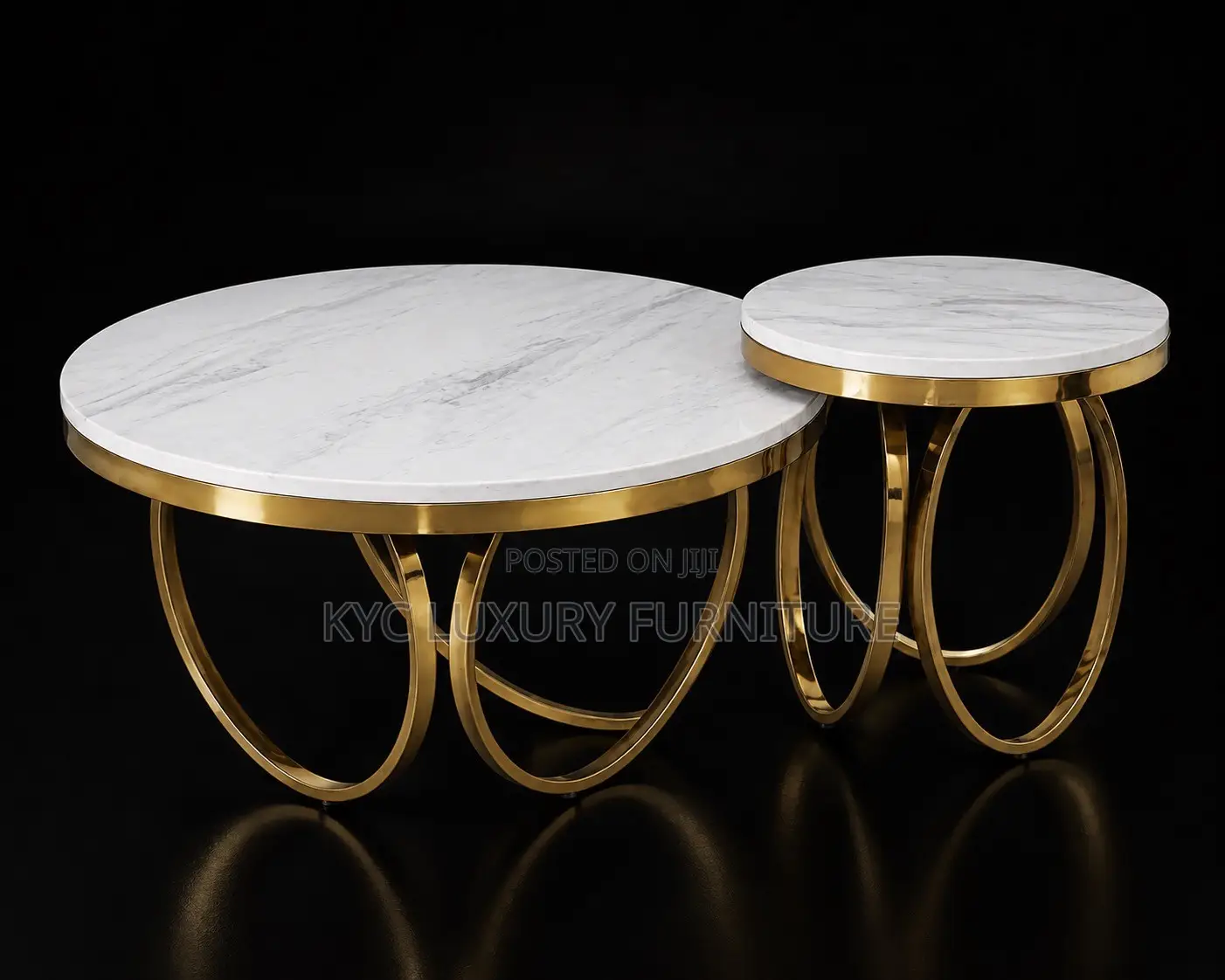 Elegant Marble Top Center Table