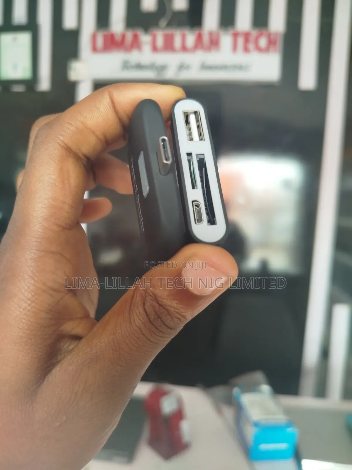 Type C 4 in 1 OTG Card Reader