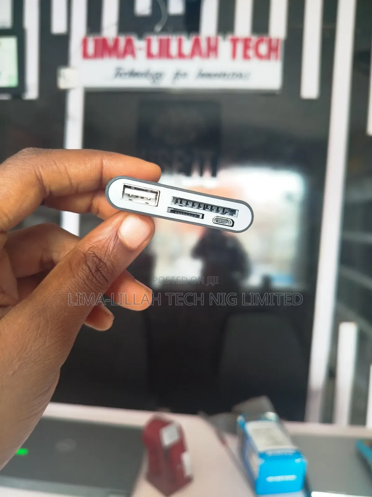 Type C 4 in 1 OTG Card Reader