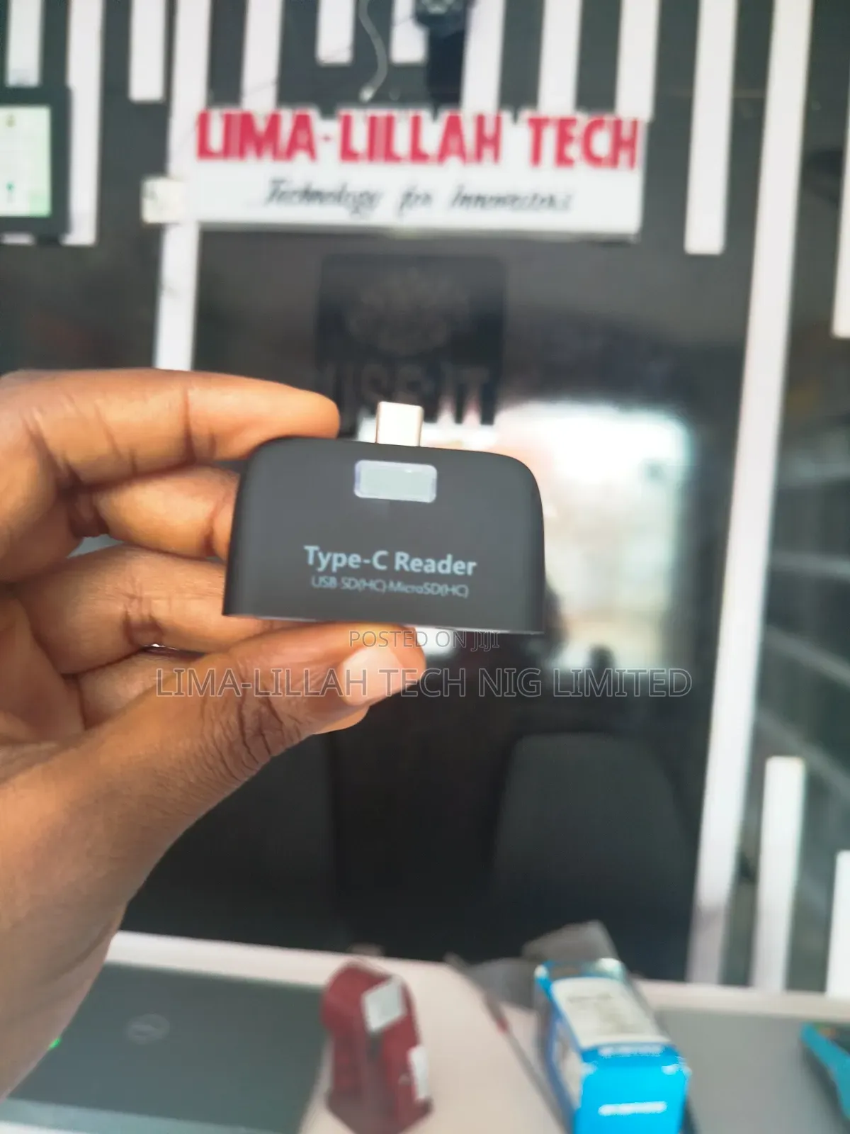 Type C 4 in 1 OTG Card Reader