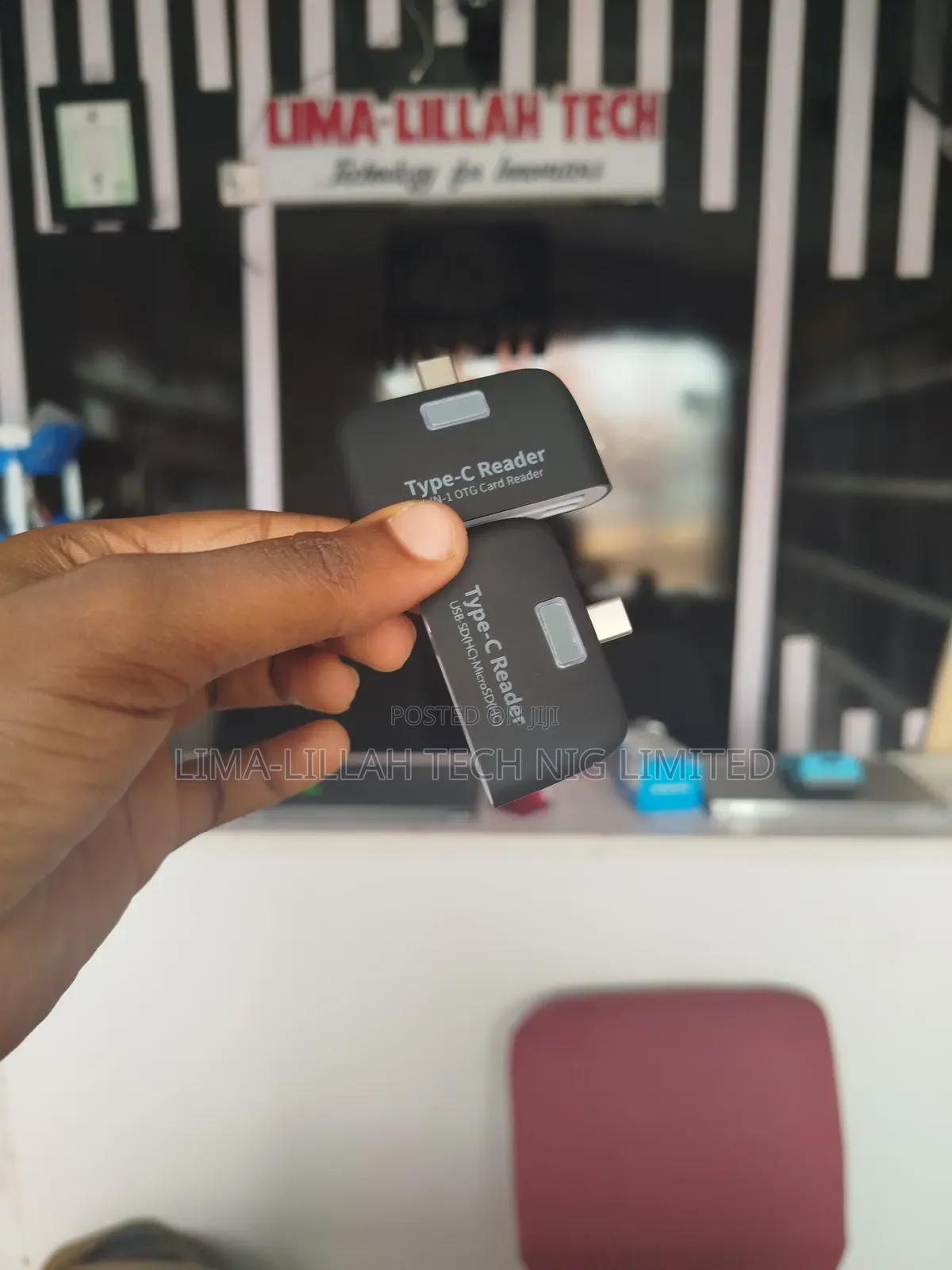 Type C 4 in 1 OTG Card Reader