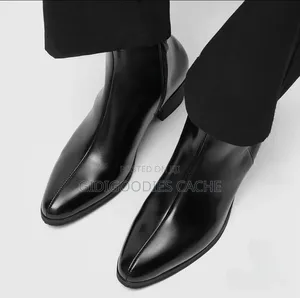 FDCP Men's Pointed-Toe Ankle Shoes Size 40-46