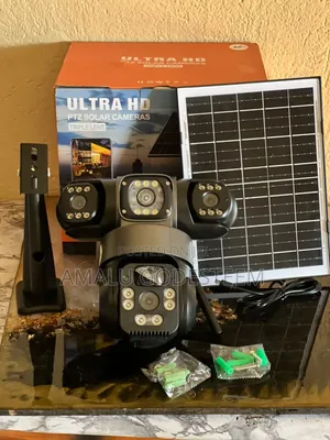 Ultra Hd Triple-Lens Solar PTZ Camera