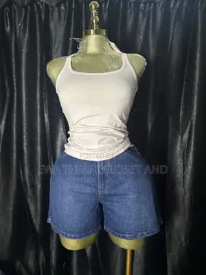 Ladies Tops Bum Shorts