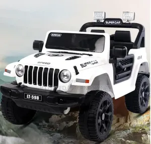 White SUV Electric Children Car for Kids Age 1-7 With Remote Control