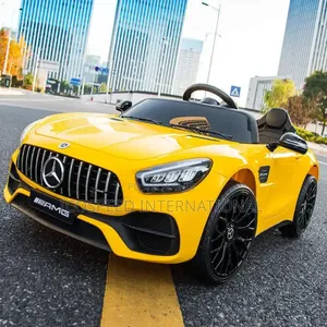 Licensed Yellow Mercedes-Benz AMG for Kids Age 1-7 With Remote Control