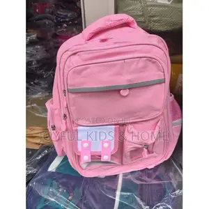Unisex High Quality Back Pack School Bag -Grey