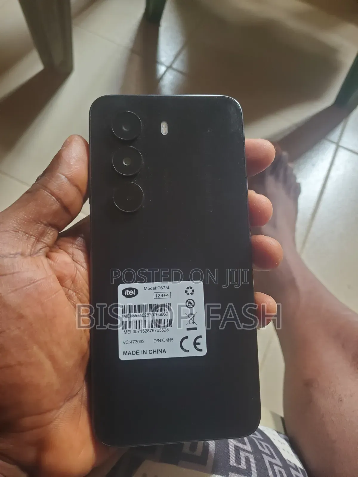 Itel P70 64 GB Black