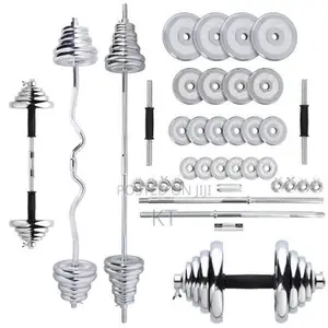55kg Chrome Box Dumbbell