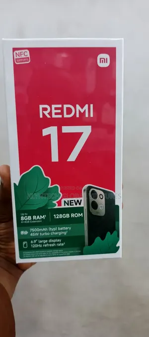 New Xiaomi Redmi 17 128 GB Black