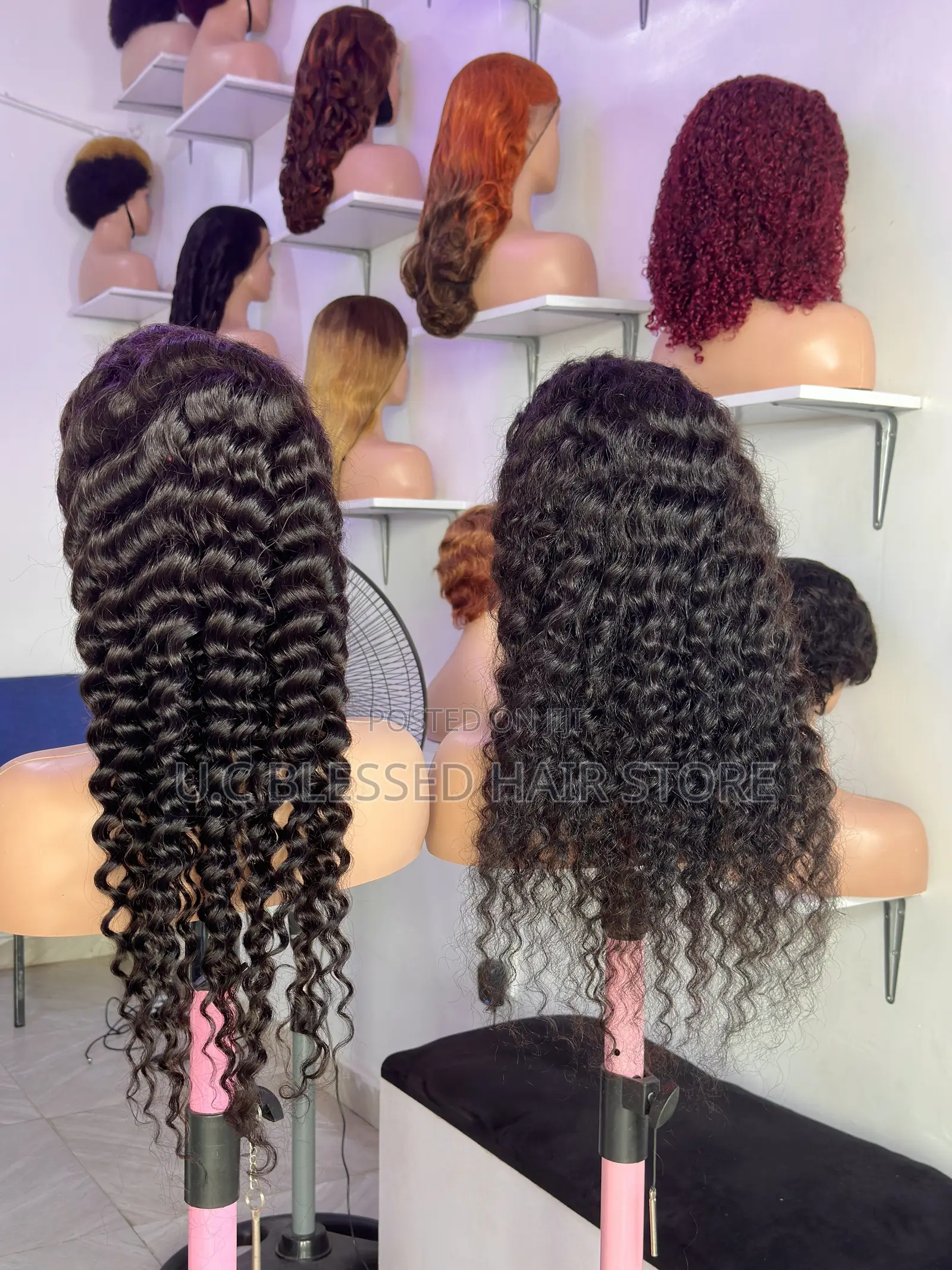 Human Hair Deepwave Wig
