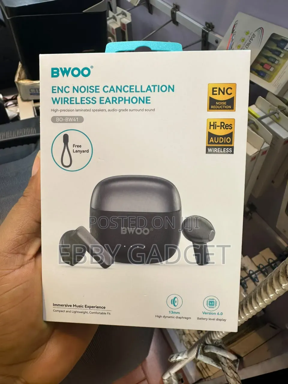 Enc Noise Cancellation Wireless Earphone