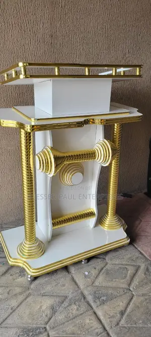 Foreign Wood Pulpit