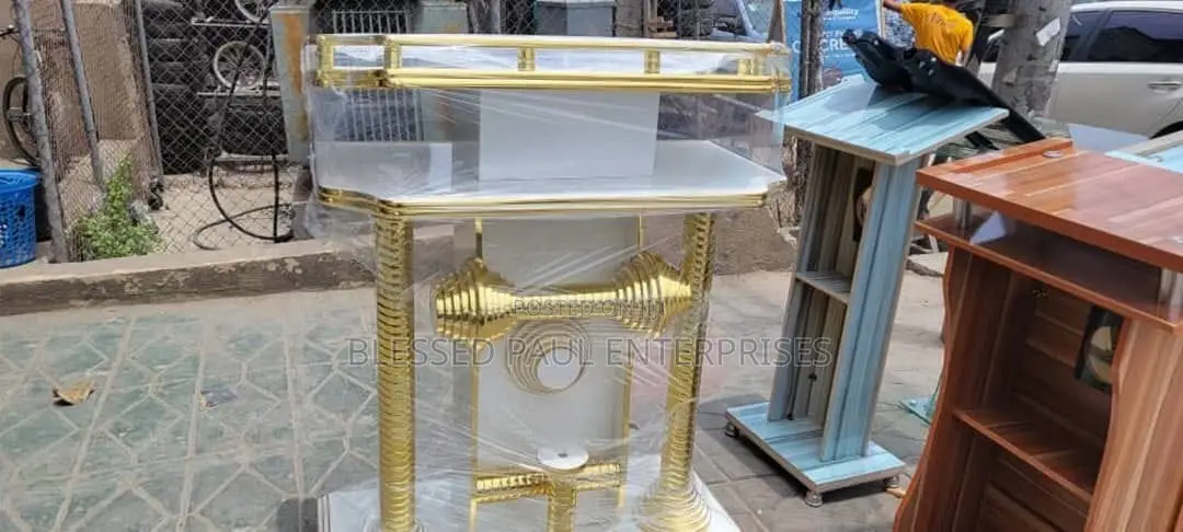 Foreign Wood Pulpit