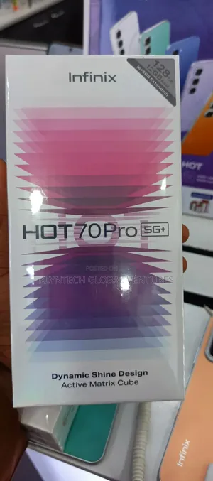 New Infinix Hot 70 Pro 5G+ 256 GB Blue