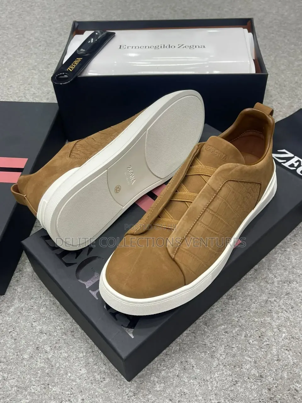 Original Zegna Sneakers Available